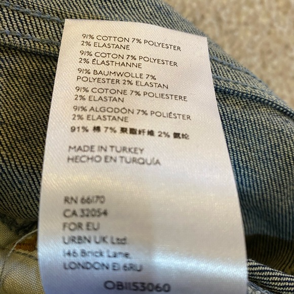 - NWT Free People Sabrina Ripped High Waisted Crop Skinny Jeans - Picture 9 of 10